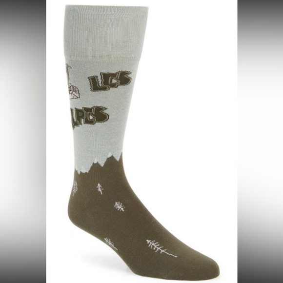 Paul Smith Other - PAUL SMITH Les Alpes Dress Socks, Khaki, OS, NWT